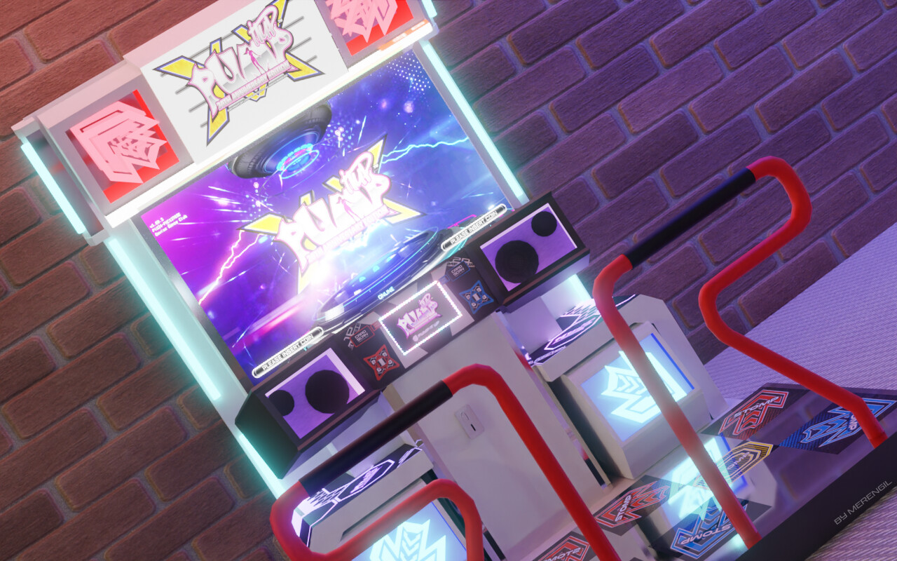 Pump It Up LX Arcade Cabinet