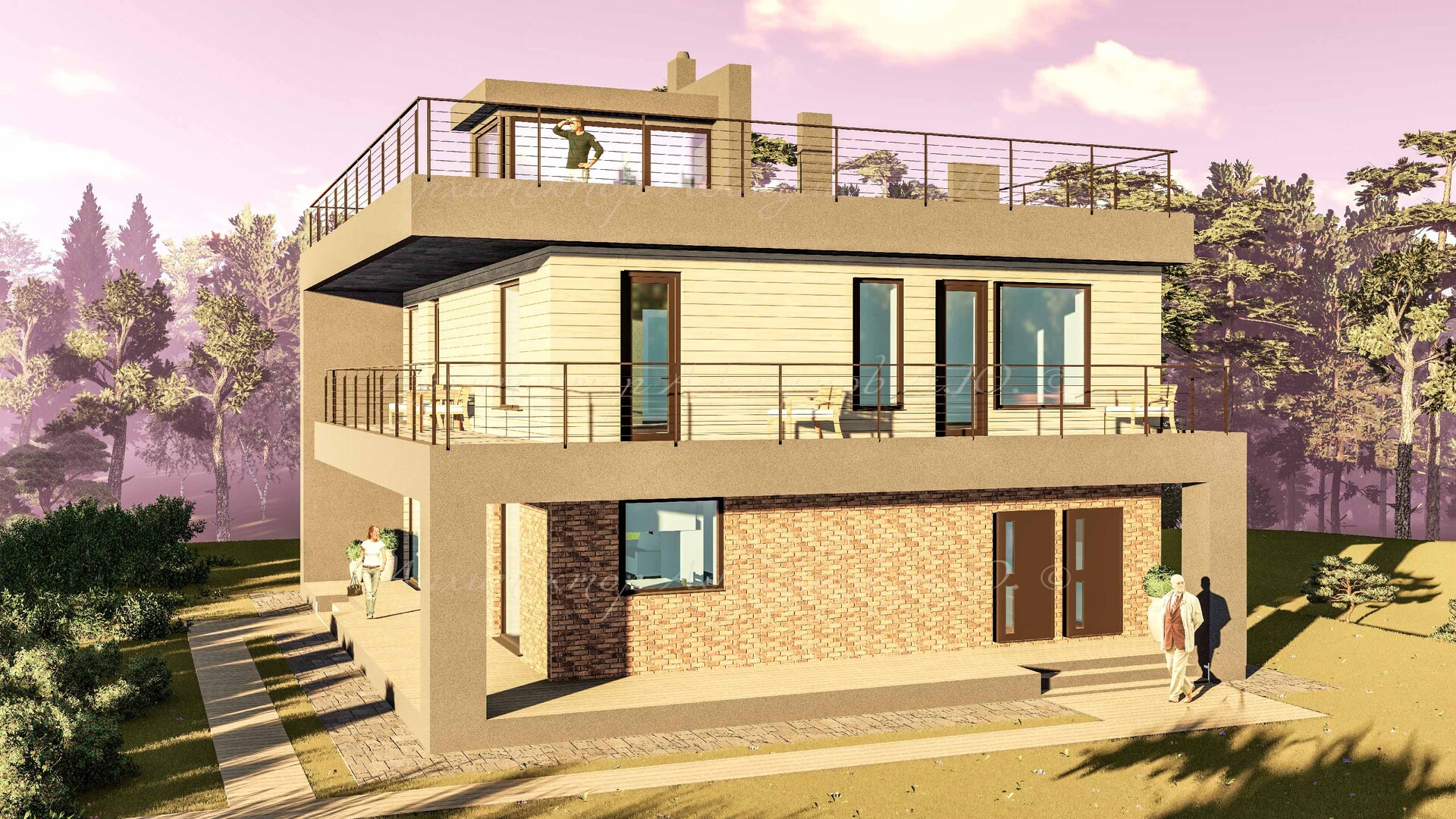 Металлические дома в Кущёвской дизайн