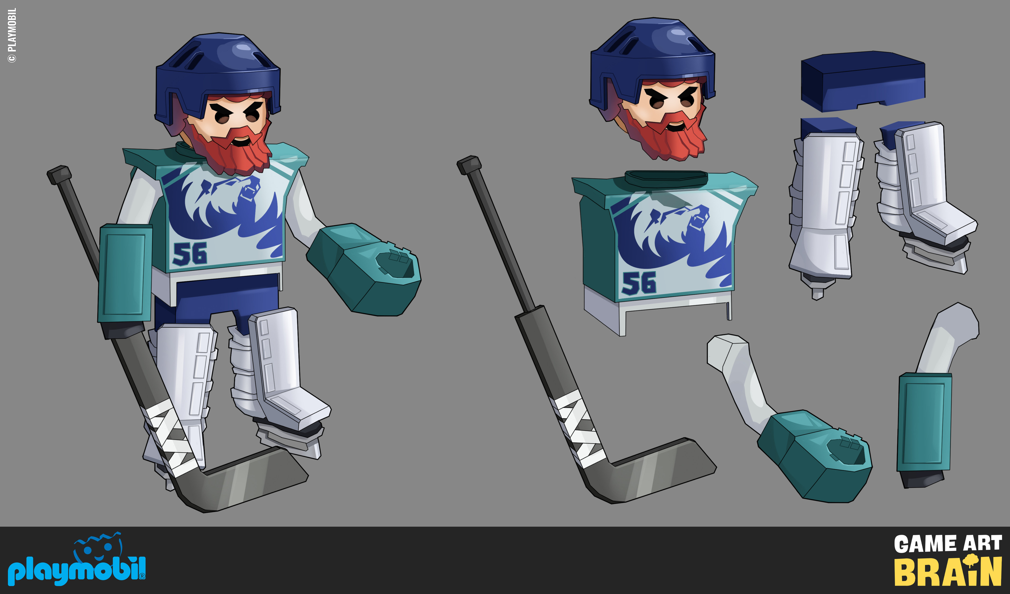 Game Art Brain - Creation & Consulting - Playmobile Figures