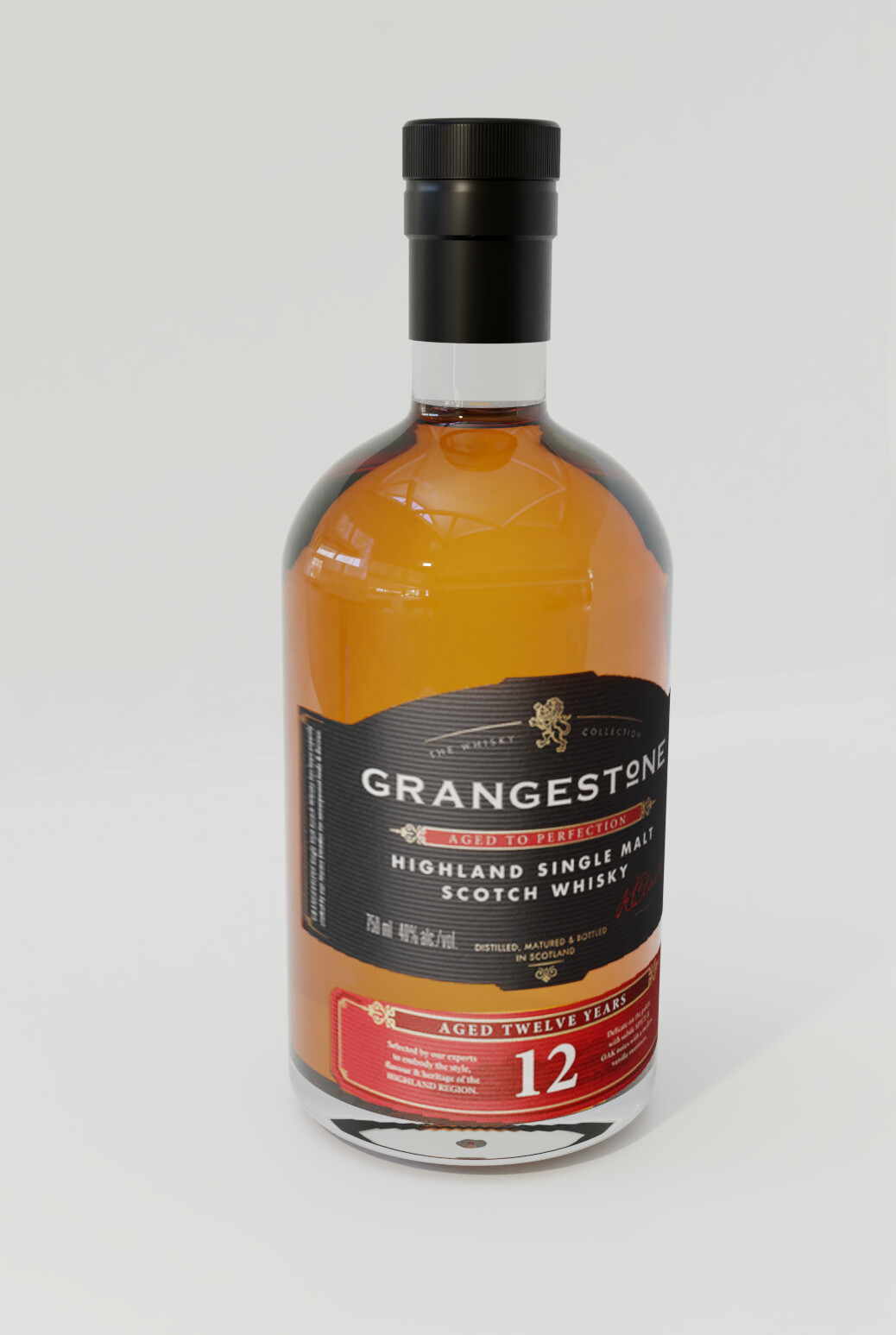Liquor Bottle Rendering