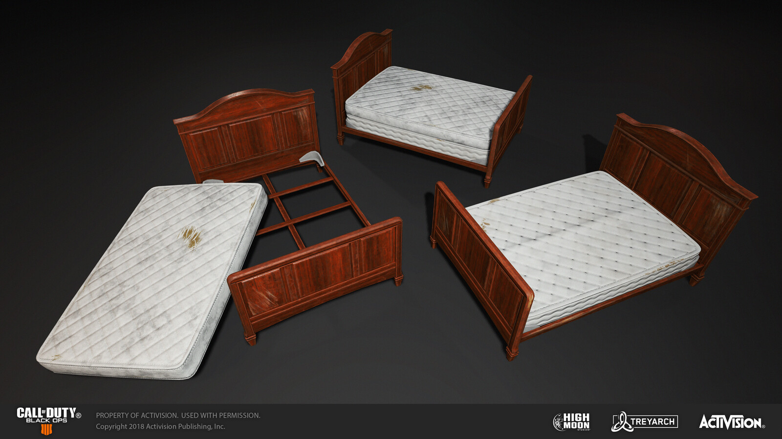 Call of Duty Black Ops IV: Alpha Omega | Queen Size Bed 