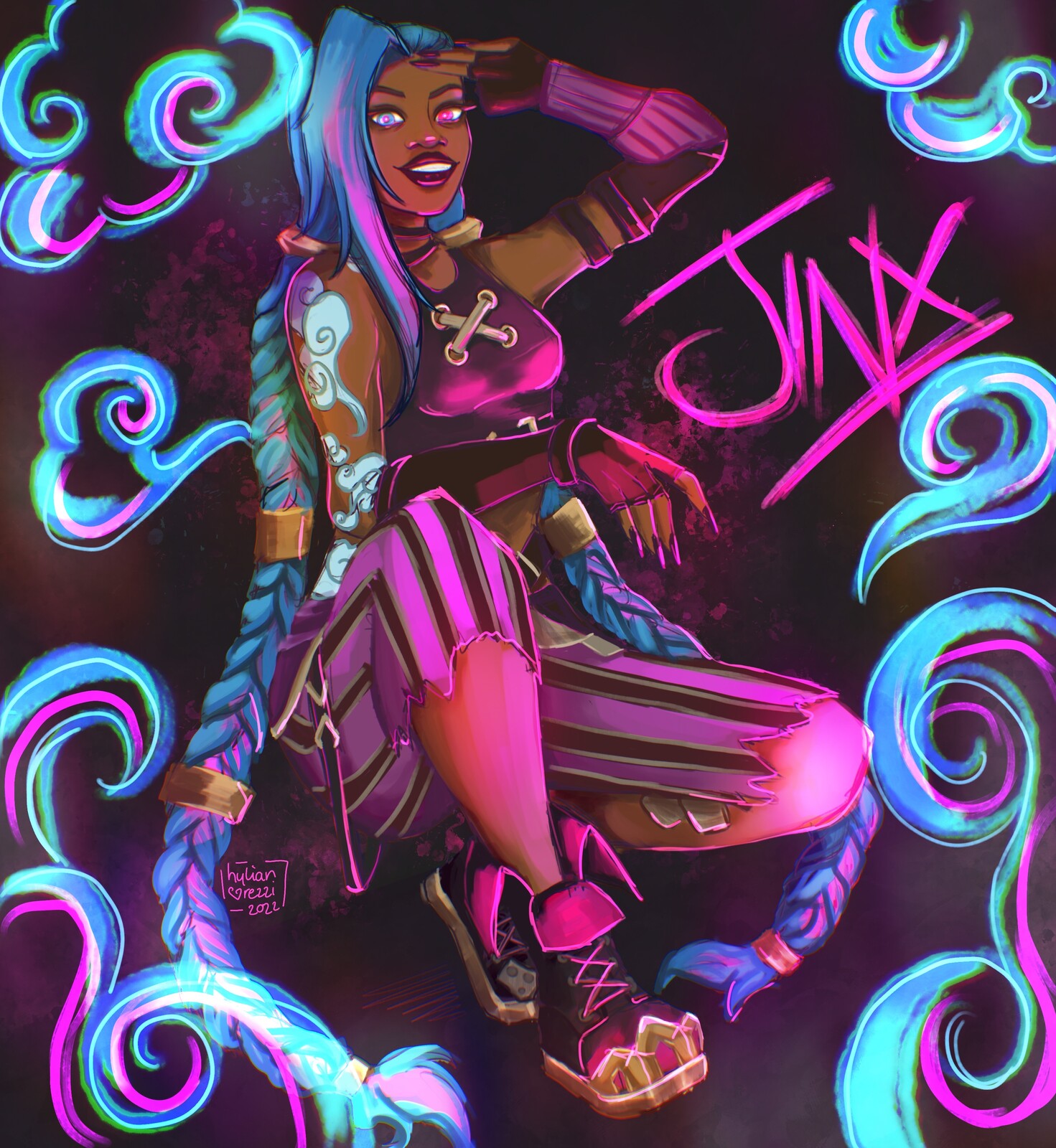 Jinx | Arcane Fan Art 