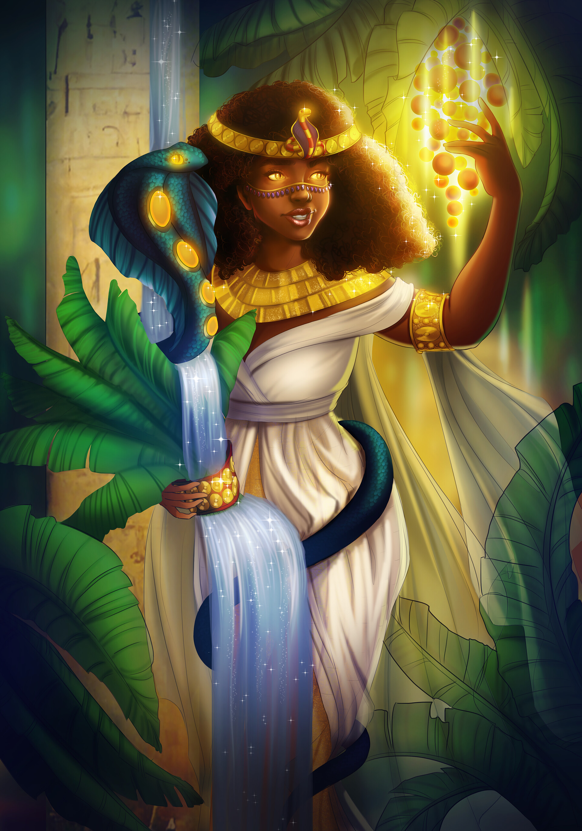 ArtStation Enkia, Mahatum's Virgo Goddess