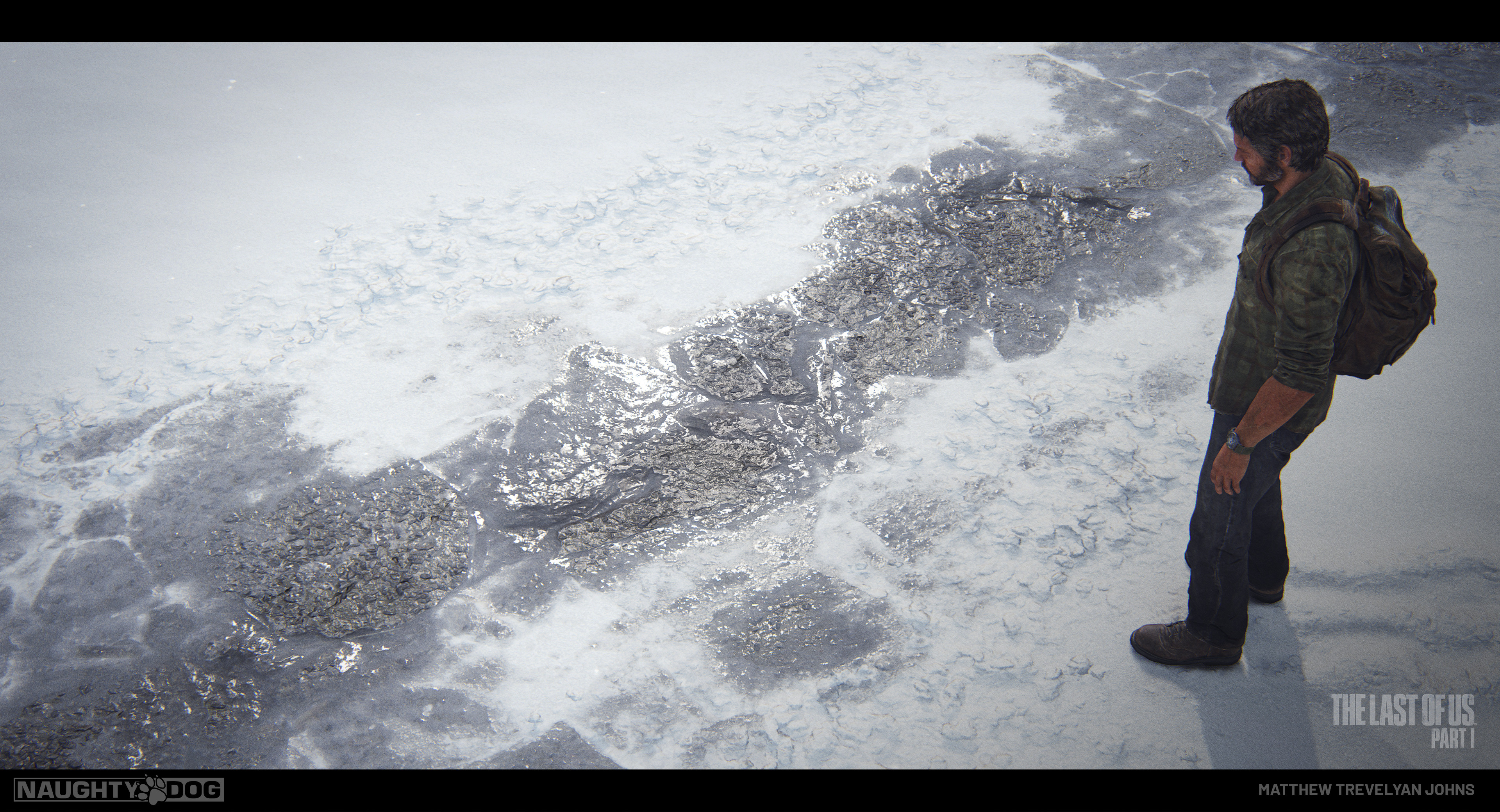 Here's another example of one of the more complex snow/ice/asphalt shaders I built for one of the teams working on the later, snowy levels like 'Lakeside'. I really enjoyed making these sets
