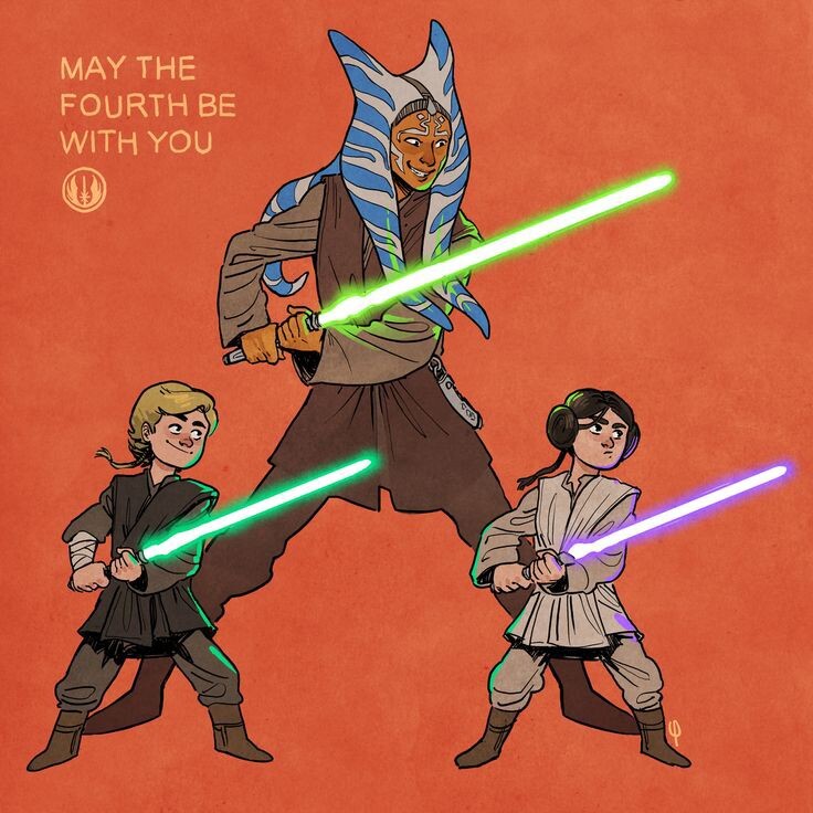 ArtStation Luke Leia And Ahsoka Jedi Training