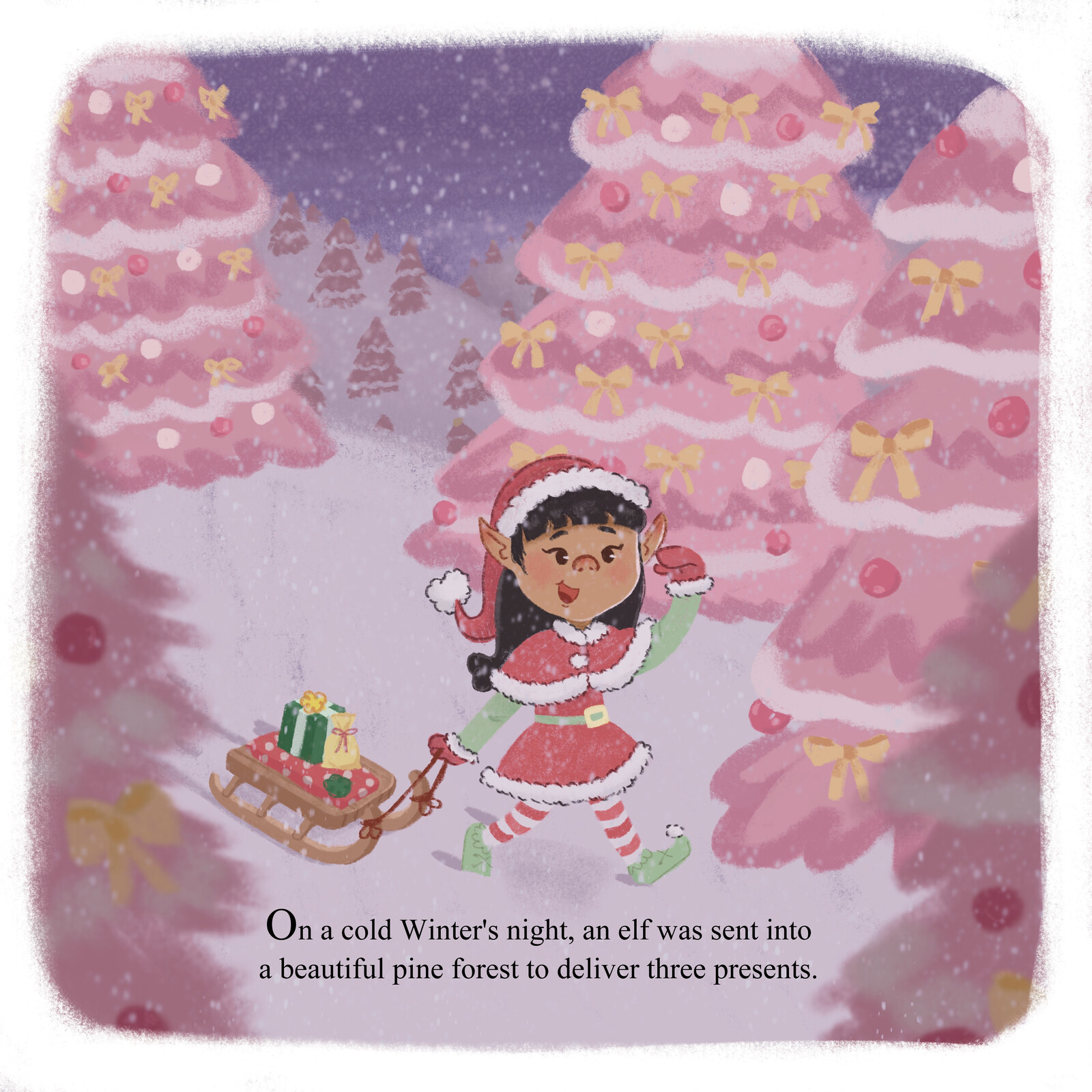 Cozy Christmas Tale: Day 1