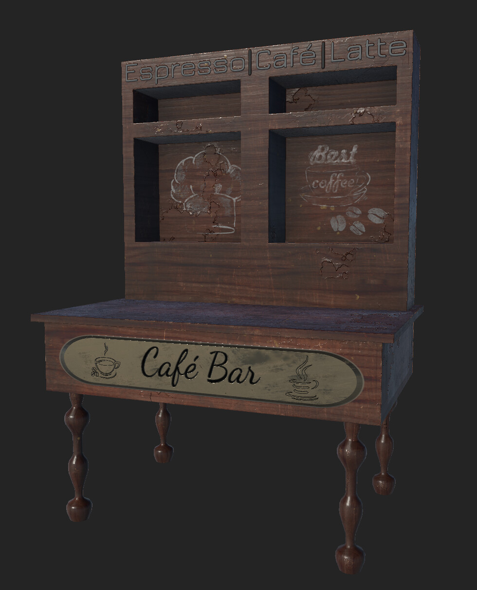 ArtStation Coffee Hutch