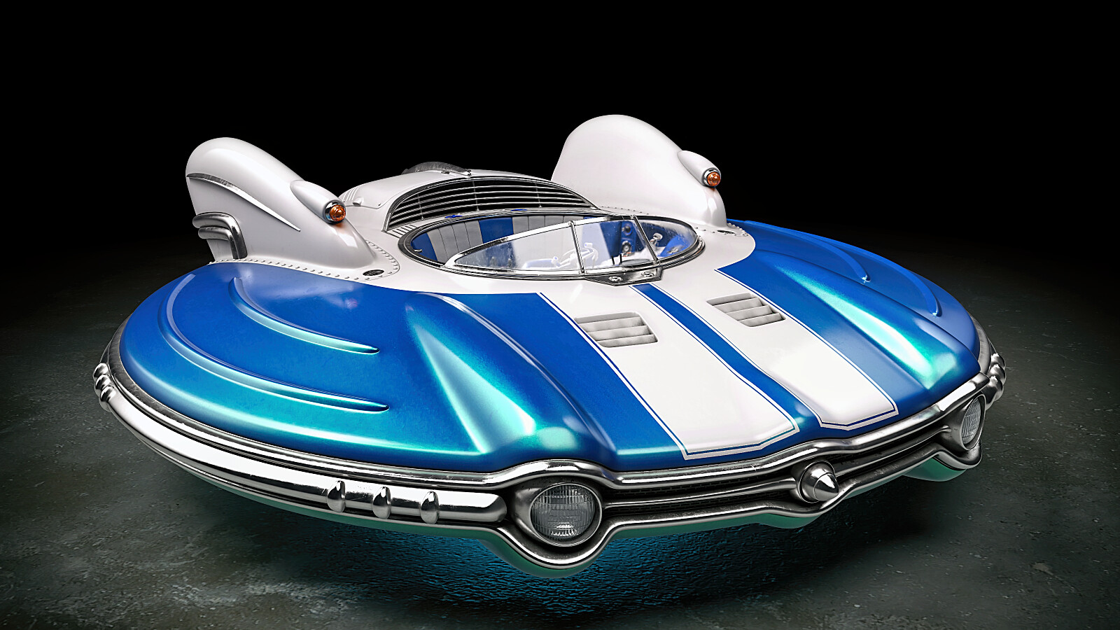 ArtStation - Retro UFO