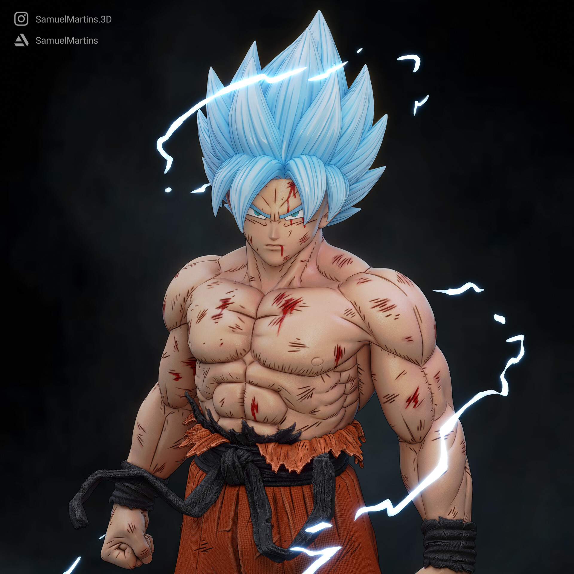 ArtStation - Goku's Anger