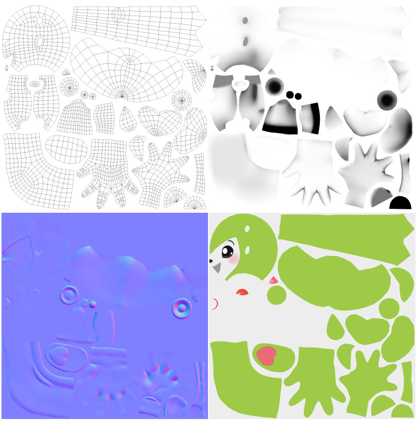 UV and texture maps