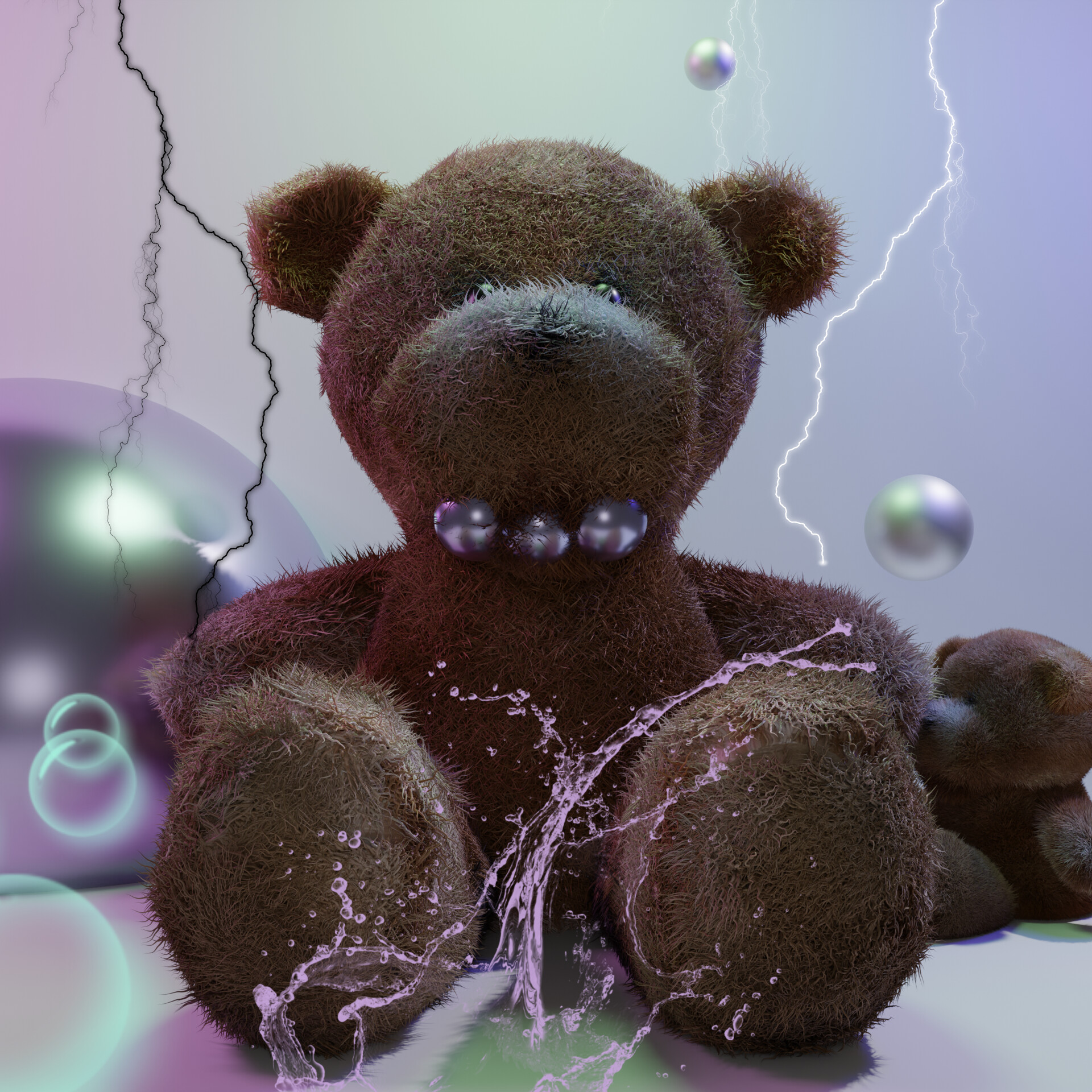 Teddy bear with store my face