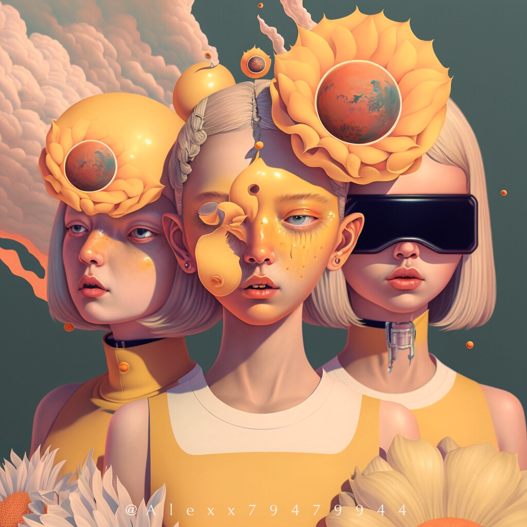 ArtStation Sunflowers No. 002