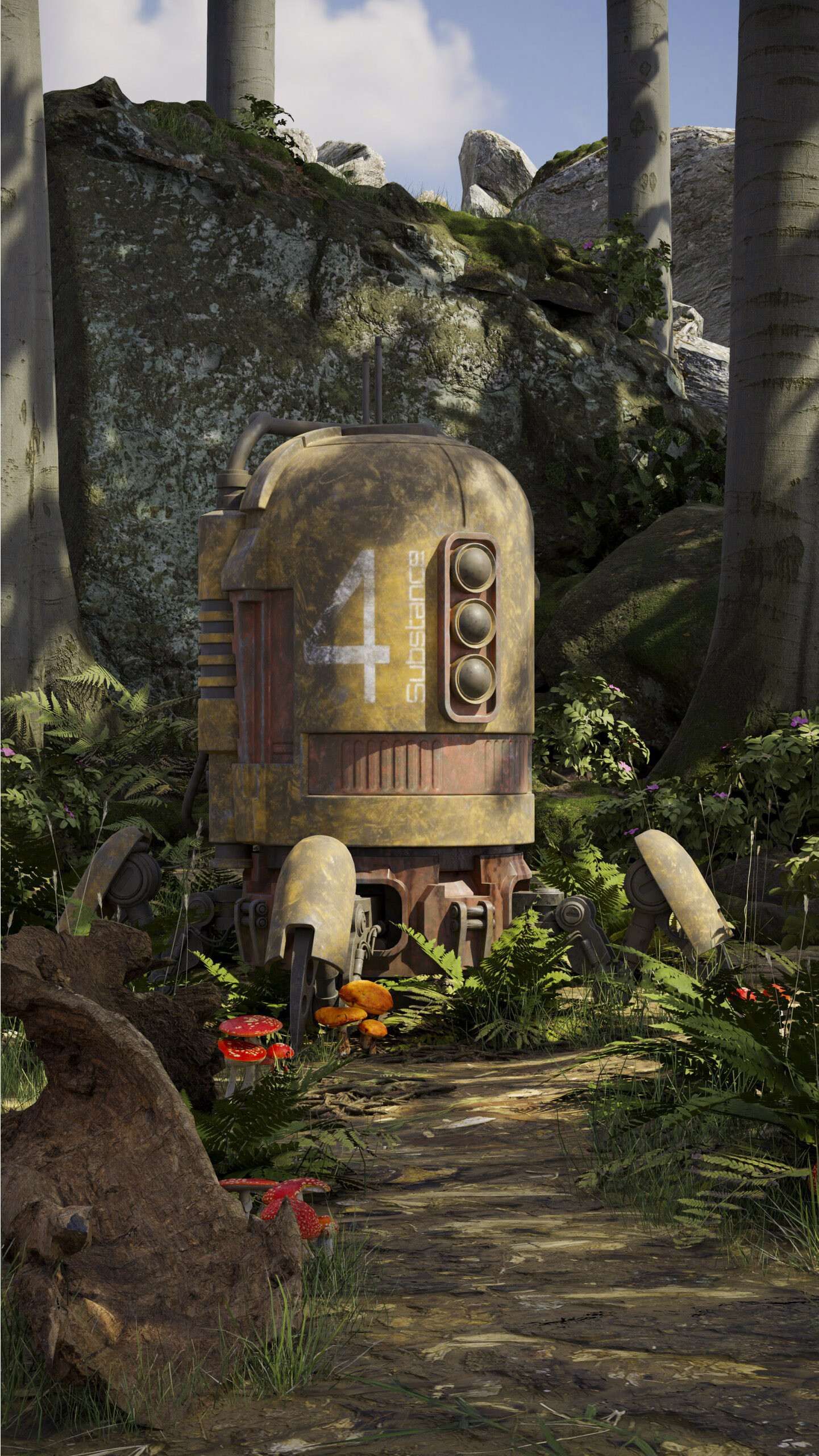 ArtStation - Forest Research Bot