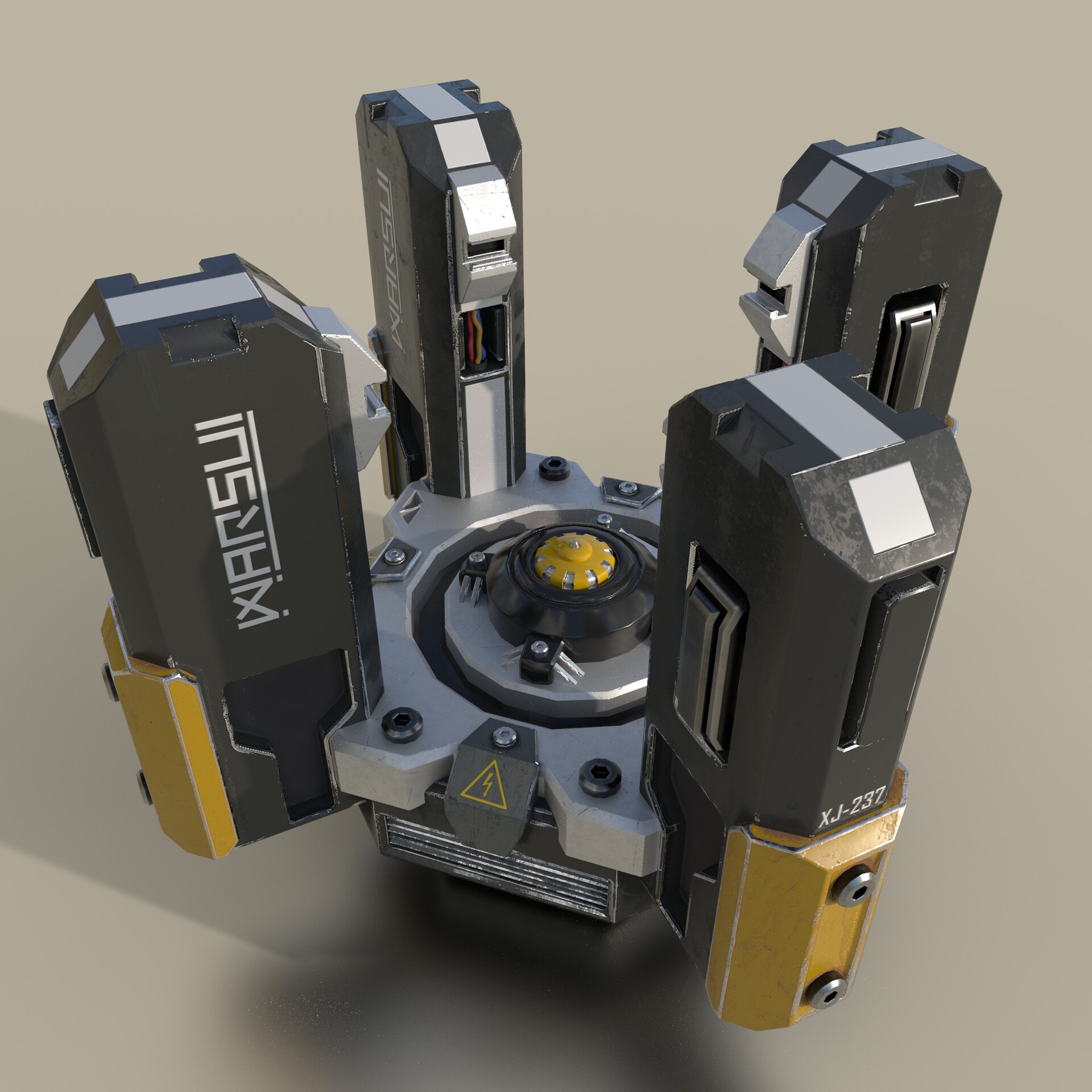 ArtStation Warsui Shield Generator Supremacy Game