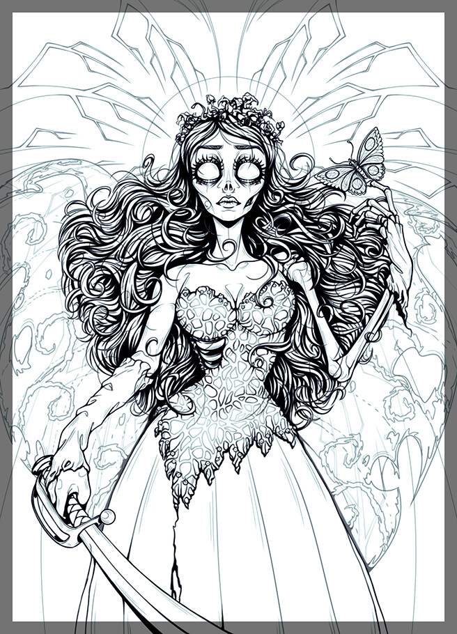 Tim Burton Coloring Pages