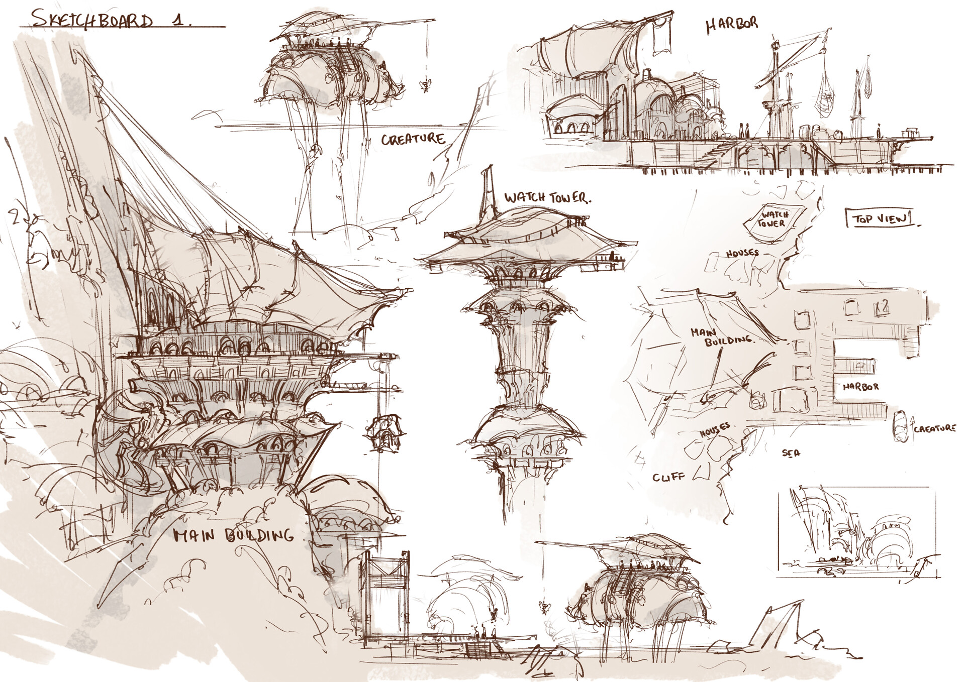 ArtStation - Fantasy world, image size:1920x1358