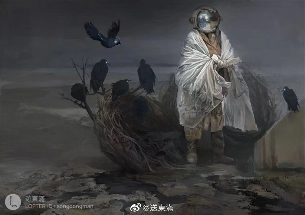 ArtStation 随便画画 未来主义?