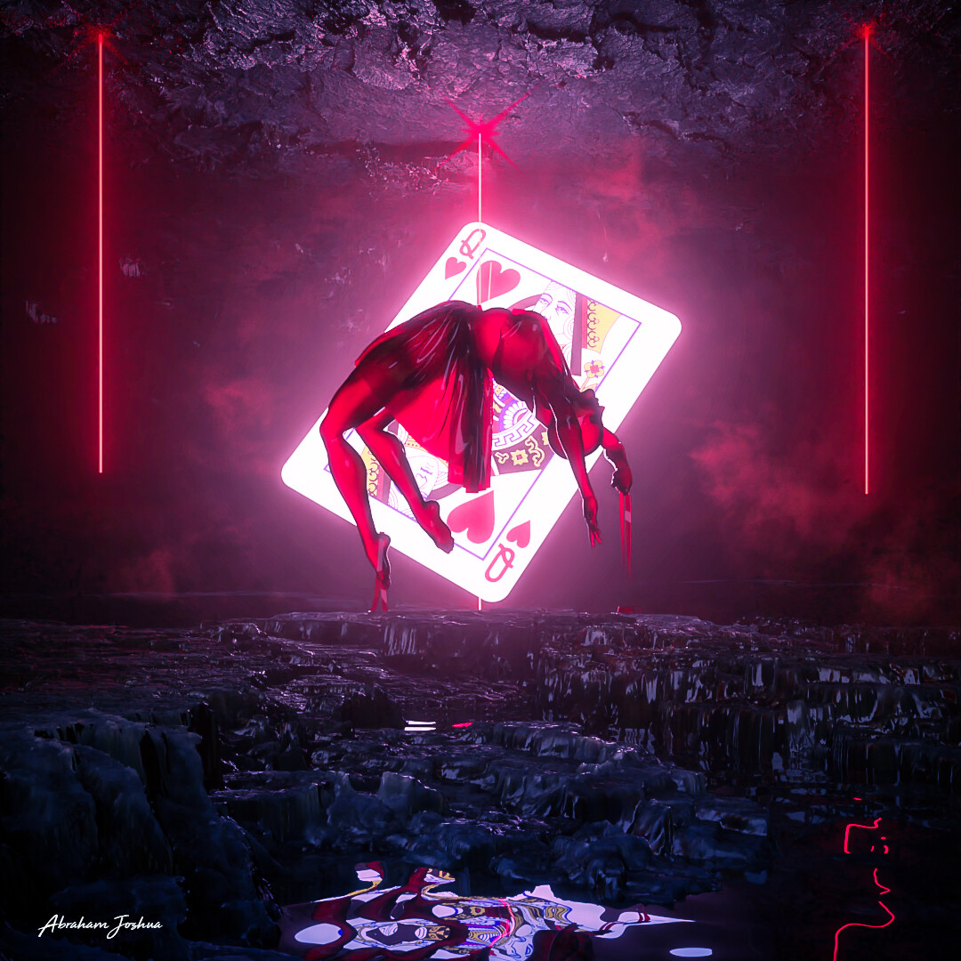 ArtStation Queen of hearts Mirai Alice in Borderland