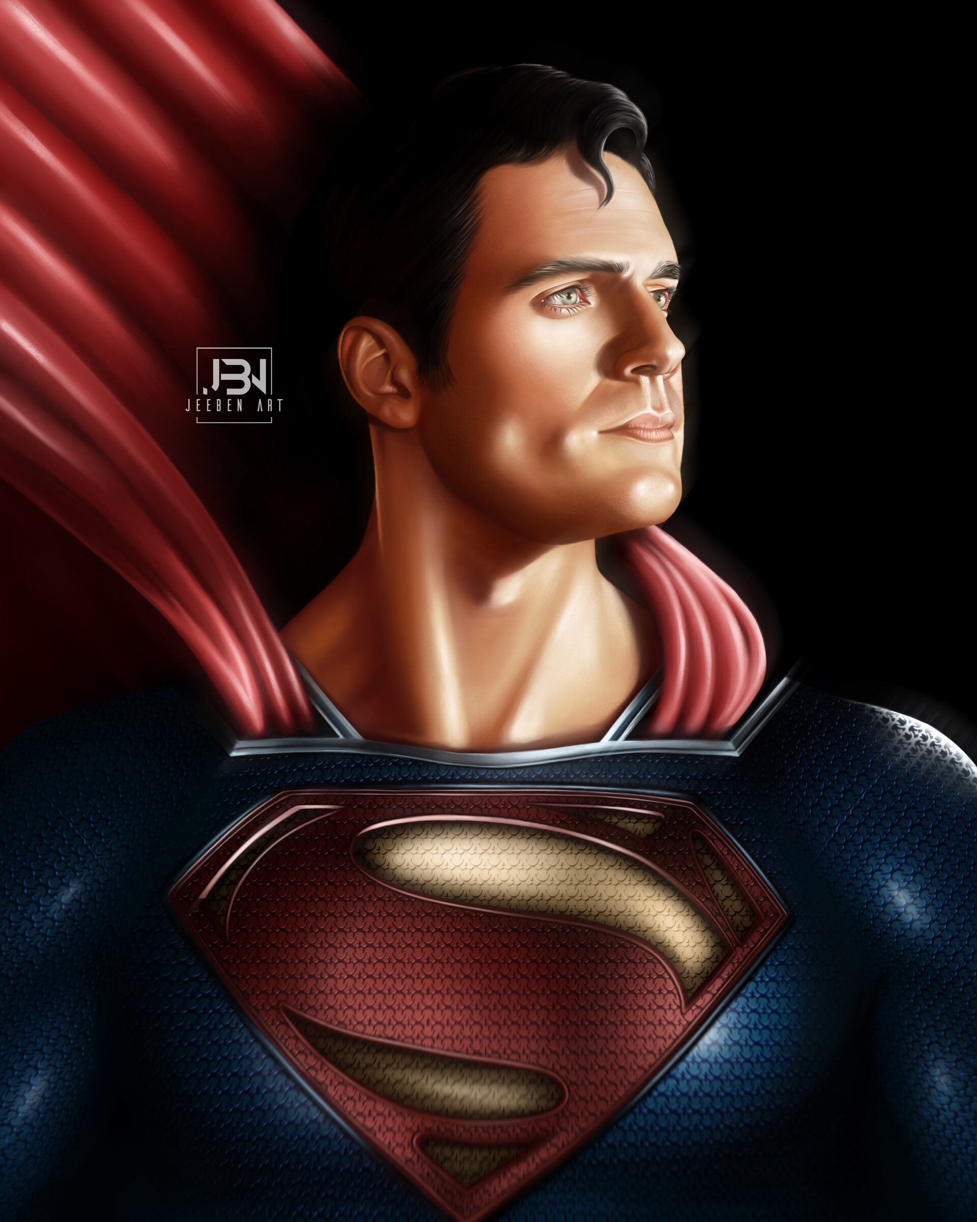ArtStation - Superman (Henry Cavill)