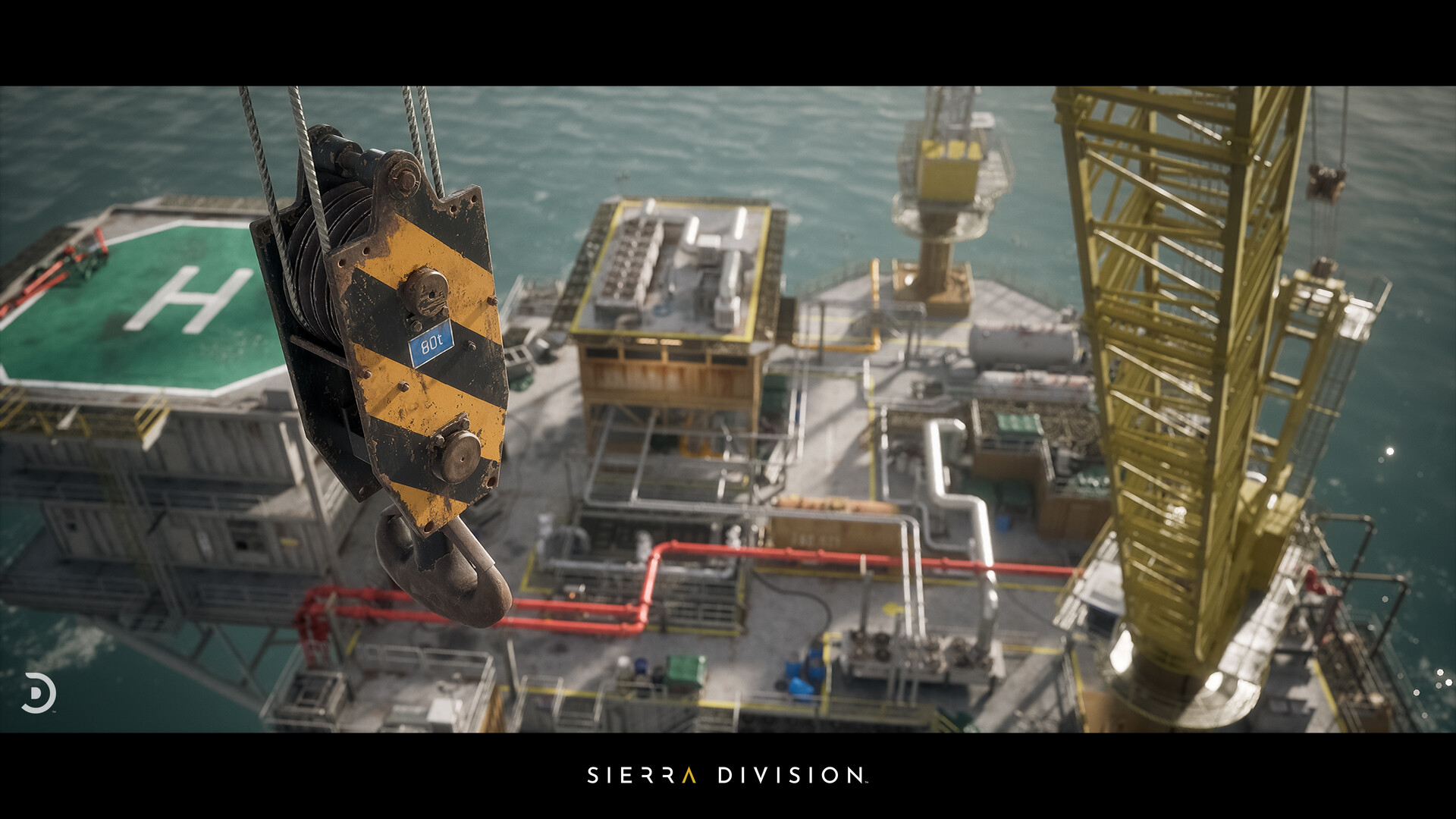 Jacob Norris - Modular Oil Rig and Industrial Sci Fi - Sierra Division