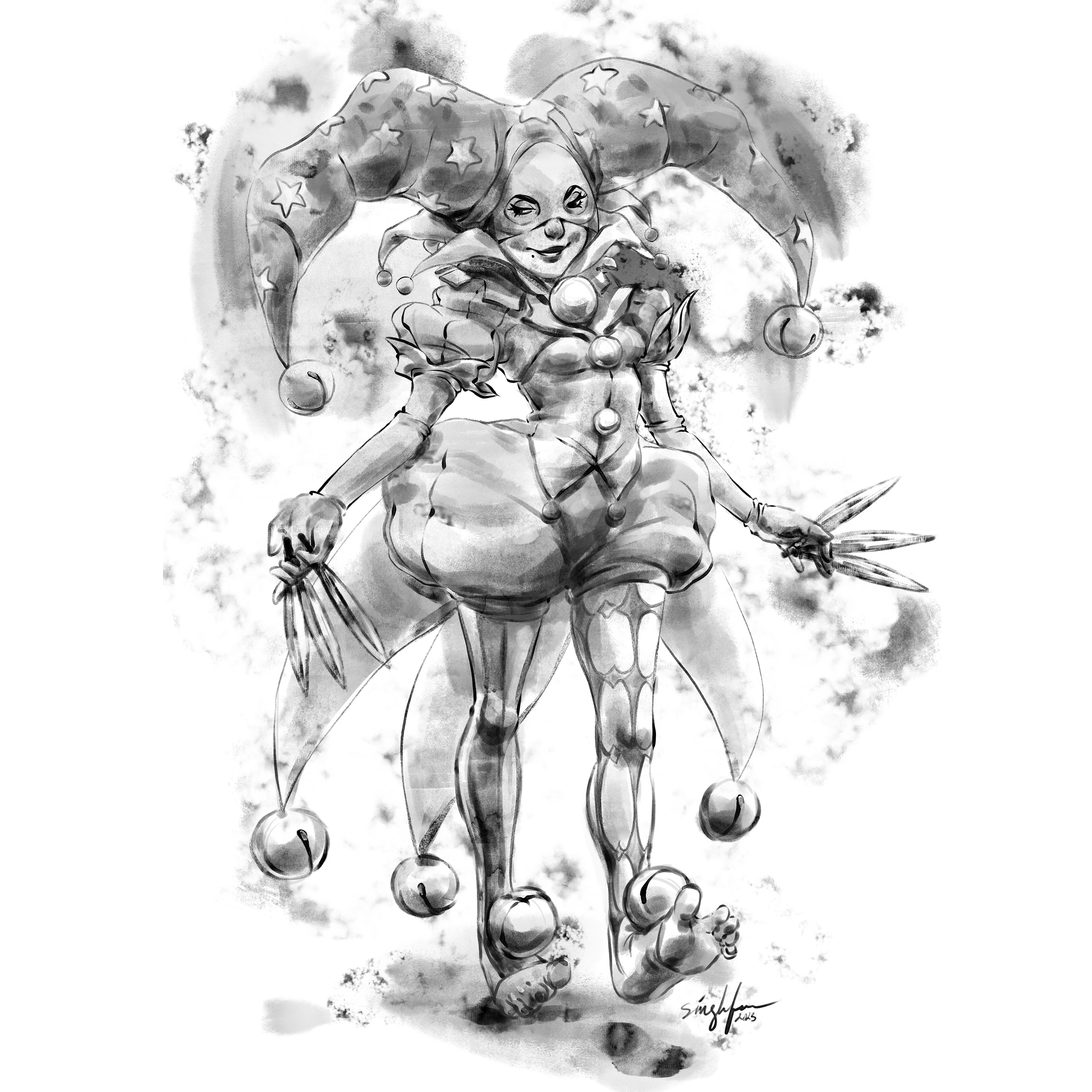 She fights, she's sharp, she's dangerous.