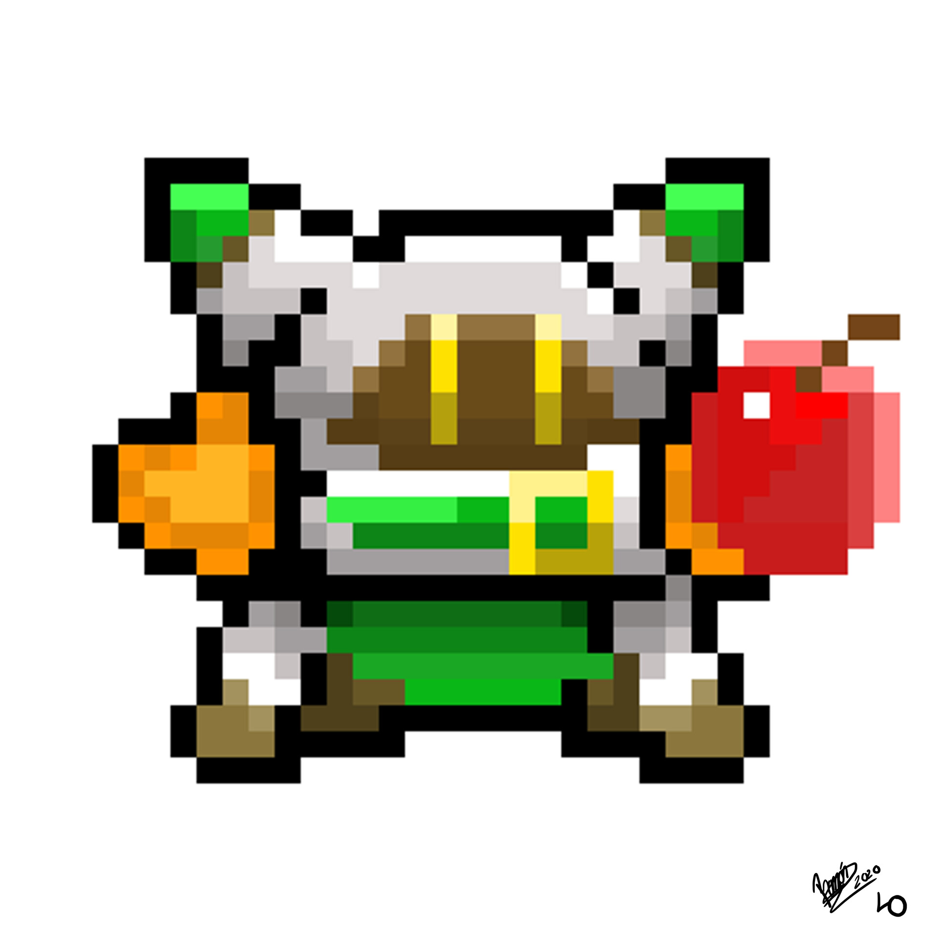 ArtStation - Magolor (pixel art)