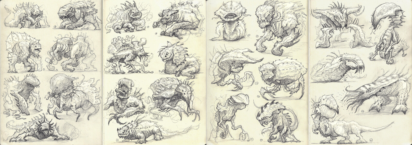 Exploration sketches.