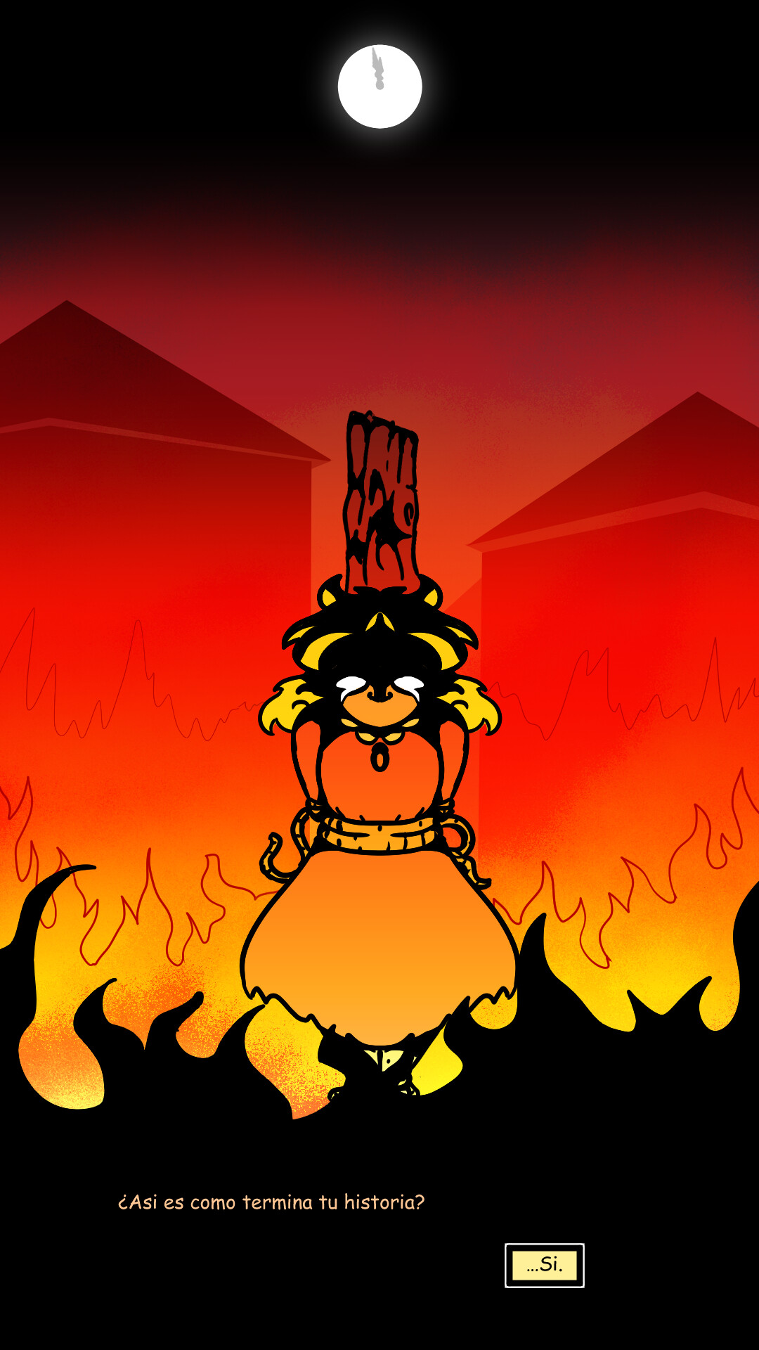 ArtStation Comic Page Burning Witch artstation-comic-page-burning-witch