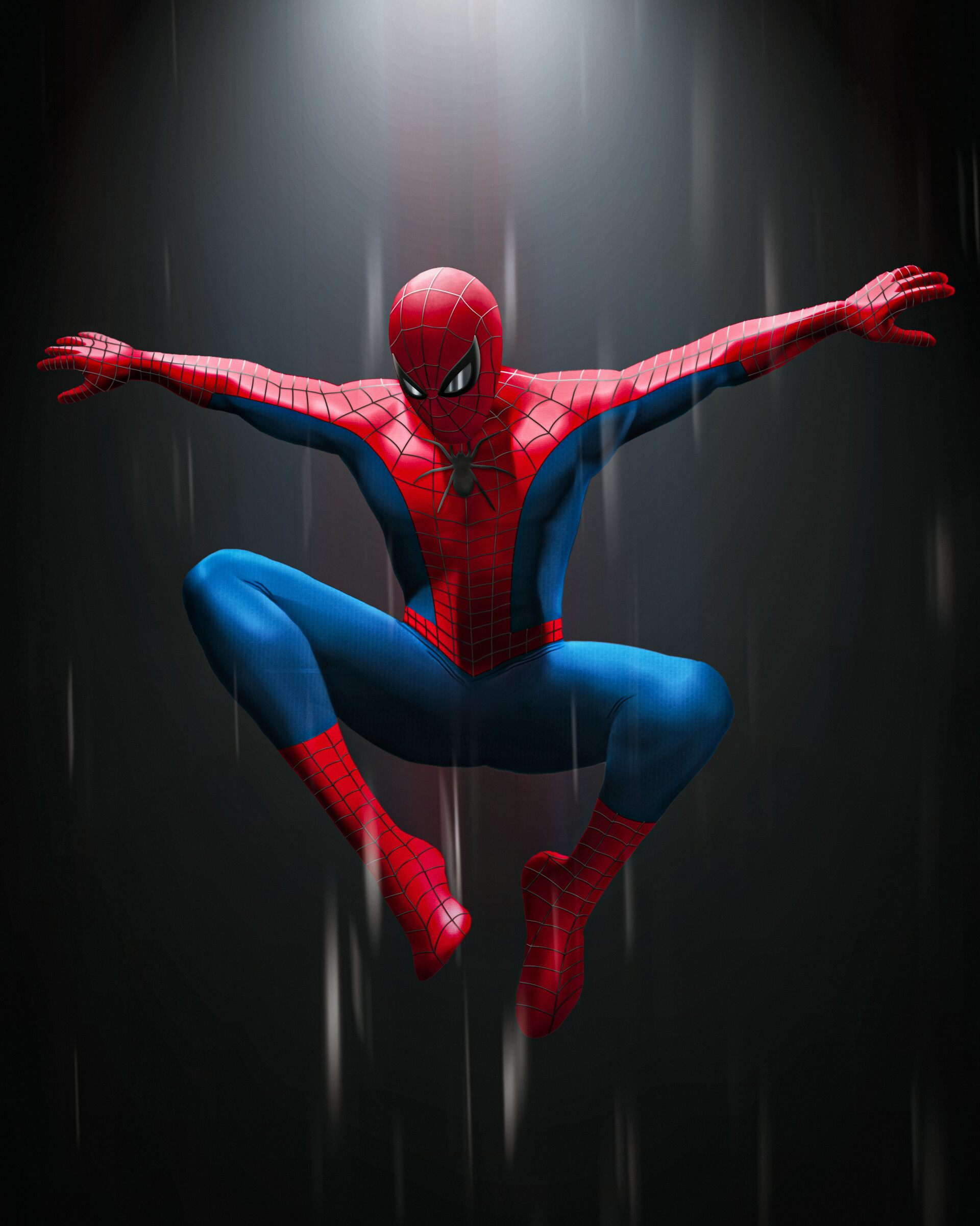 ArtStation - Homem-Aranha Panóptico arte conceitual. (antes do lançamento)