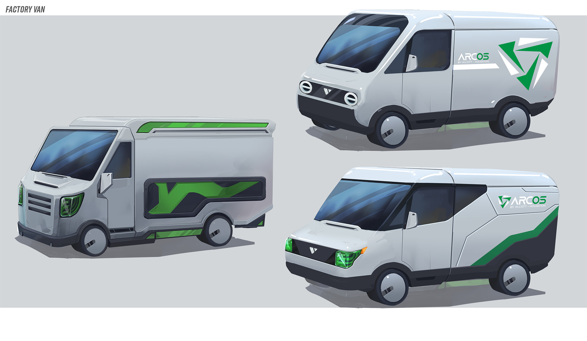 Electric van variations