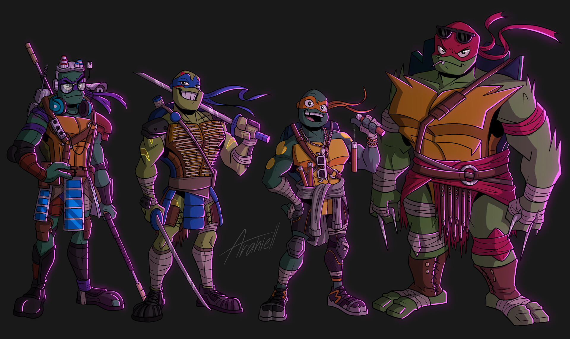 ArtStation Rise of the Teenage Mutant Ninja Turtles 2014 Movie Design