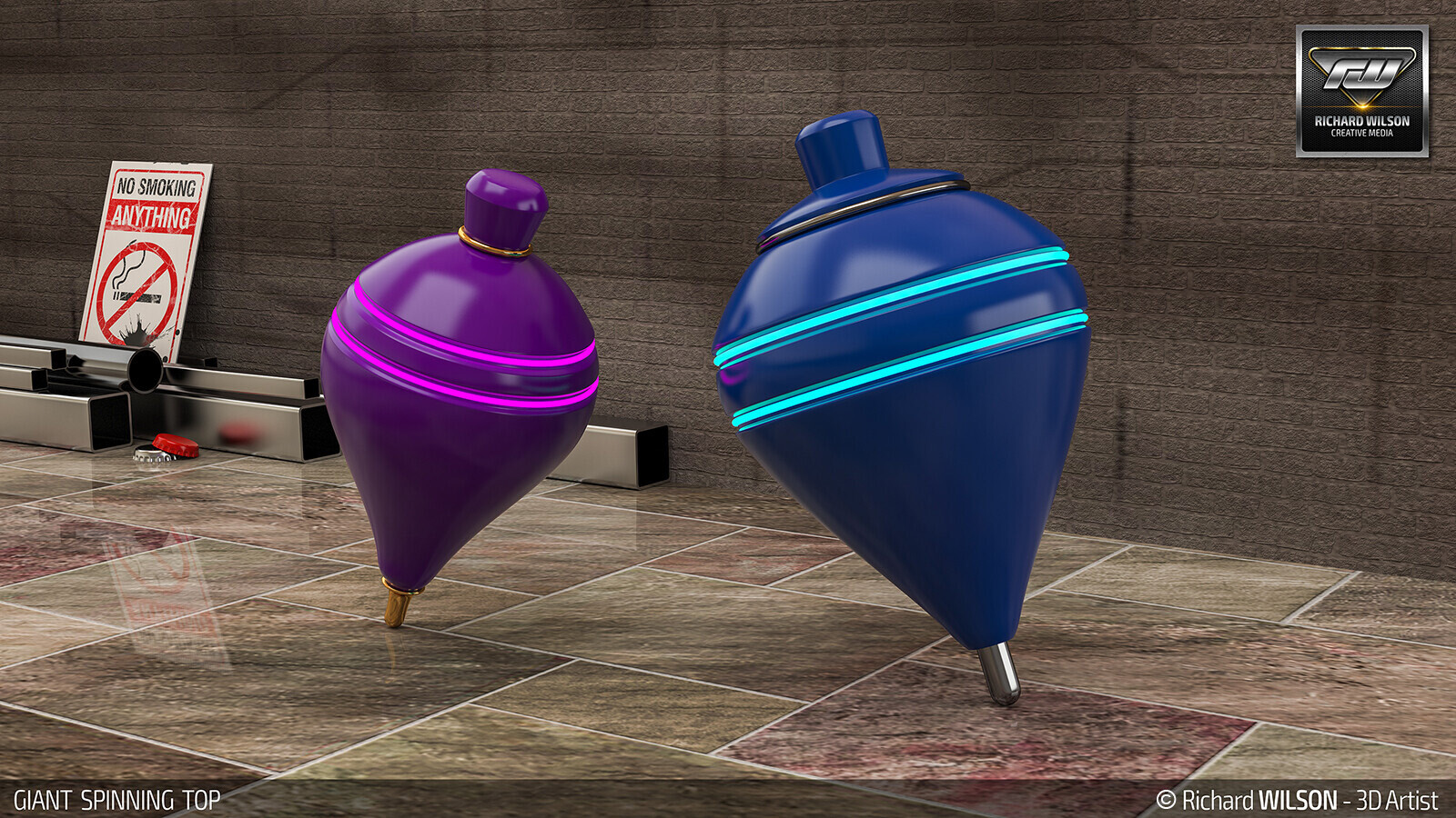 Giant spinning top online