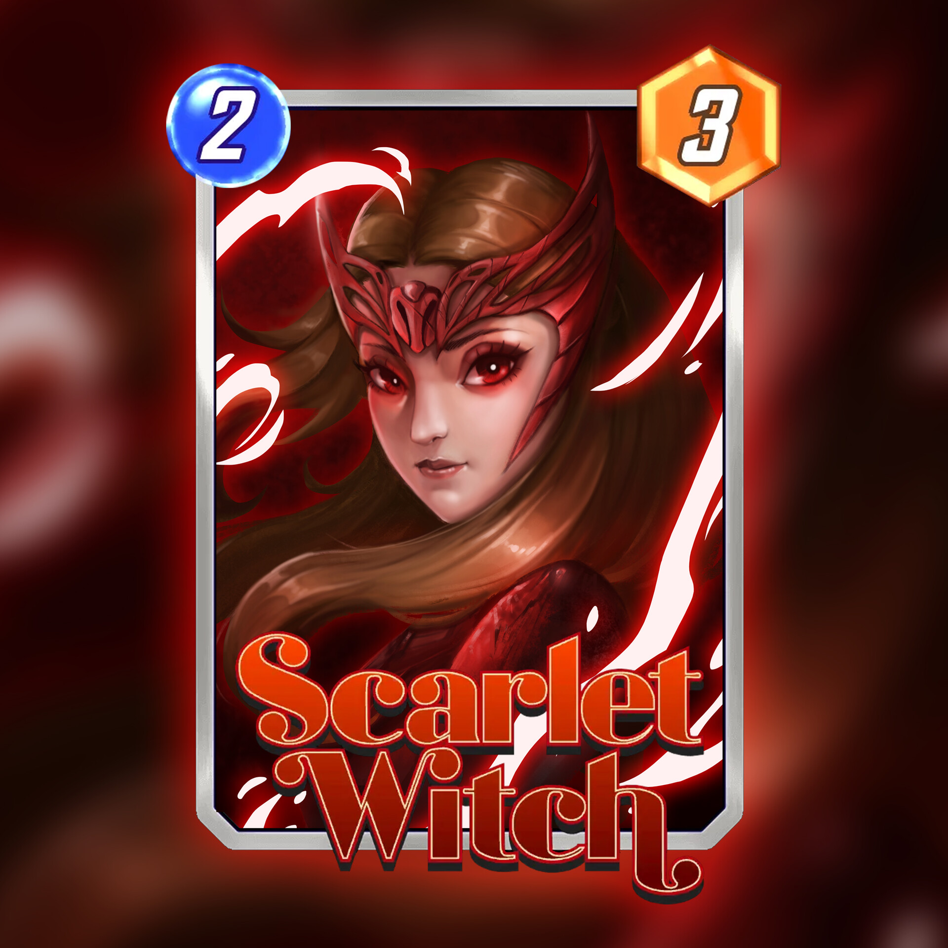 ArtStation - Scarlet Witch Marvel Snap Fanart