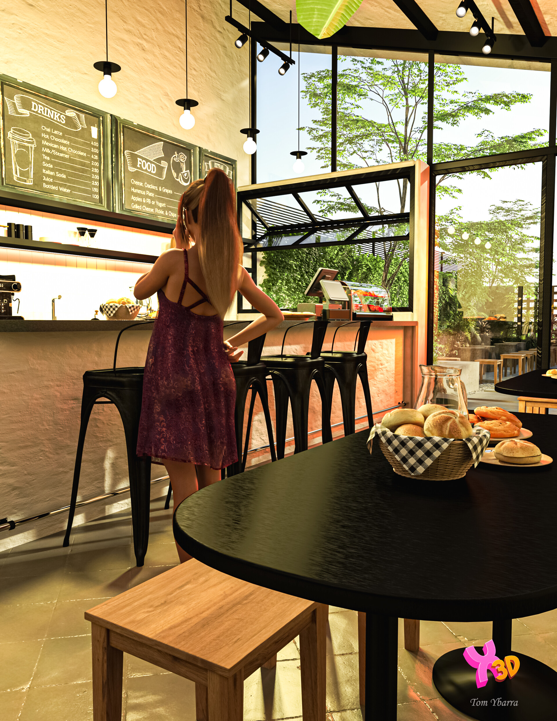 ArtStation Garden Cafe By Tim82 artstation-garden-cafe-by-tim82