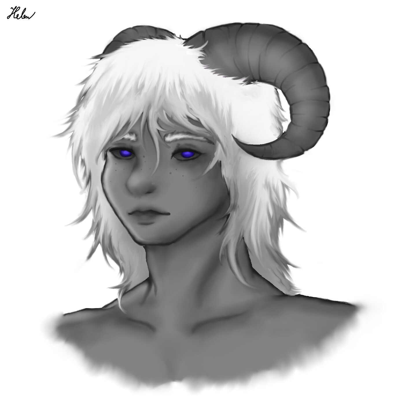 ArtStation - demon boy