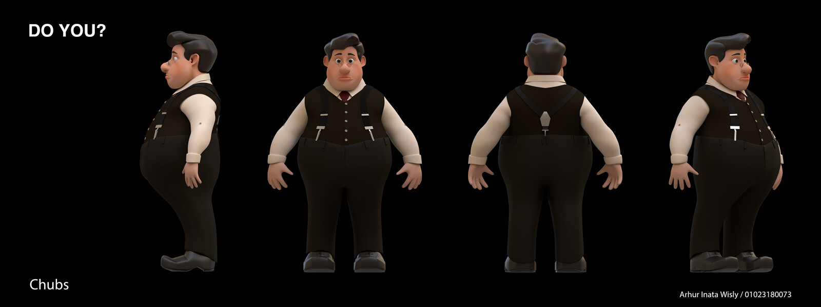 Character_Good Auntie_Detective Costume (Created by Arthur Wisly)