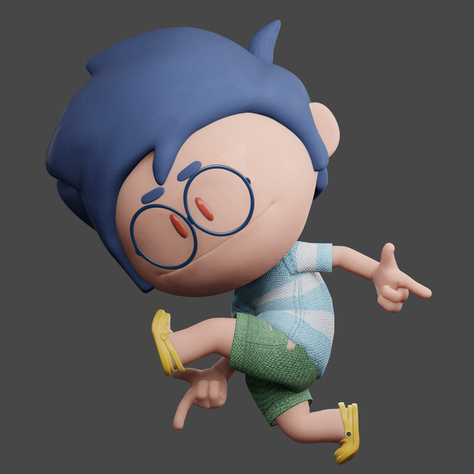 First Render out of Blender!