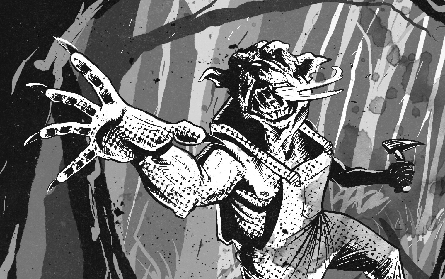 ArtStation - Dogman of Wexford County
