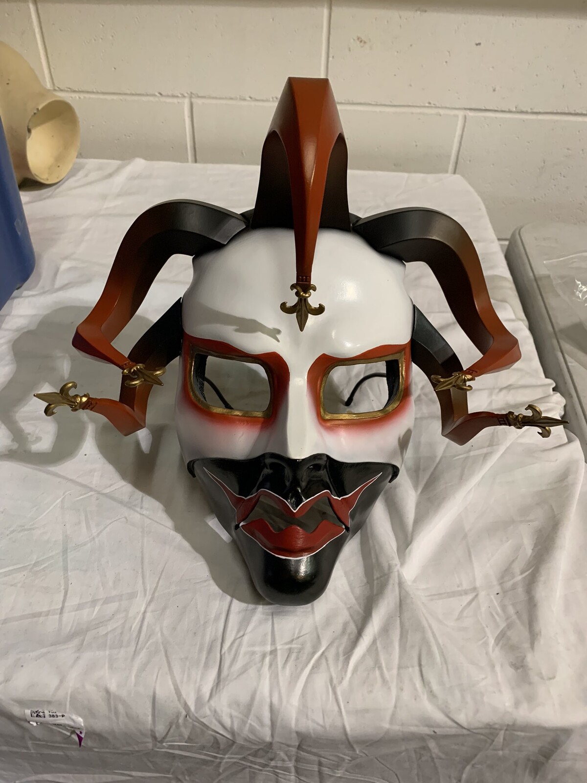 The Marquis mask closeup. Painted by a coworker.