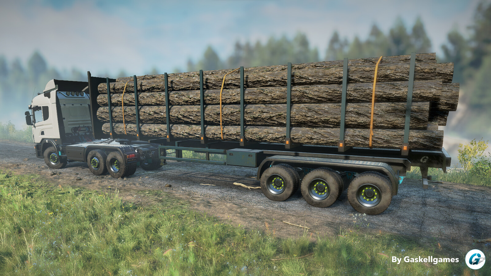 Long Logs Semi-Trailer