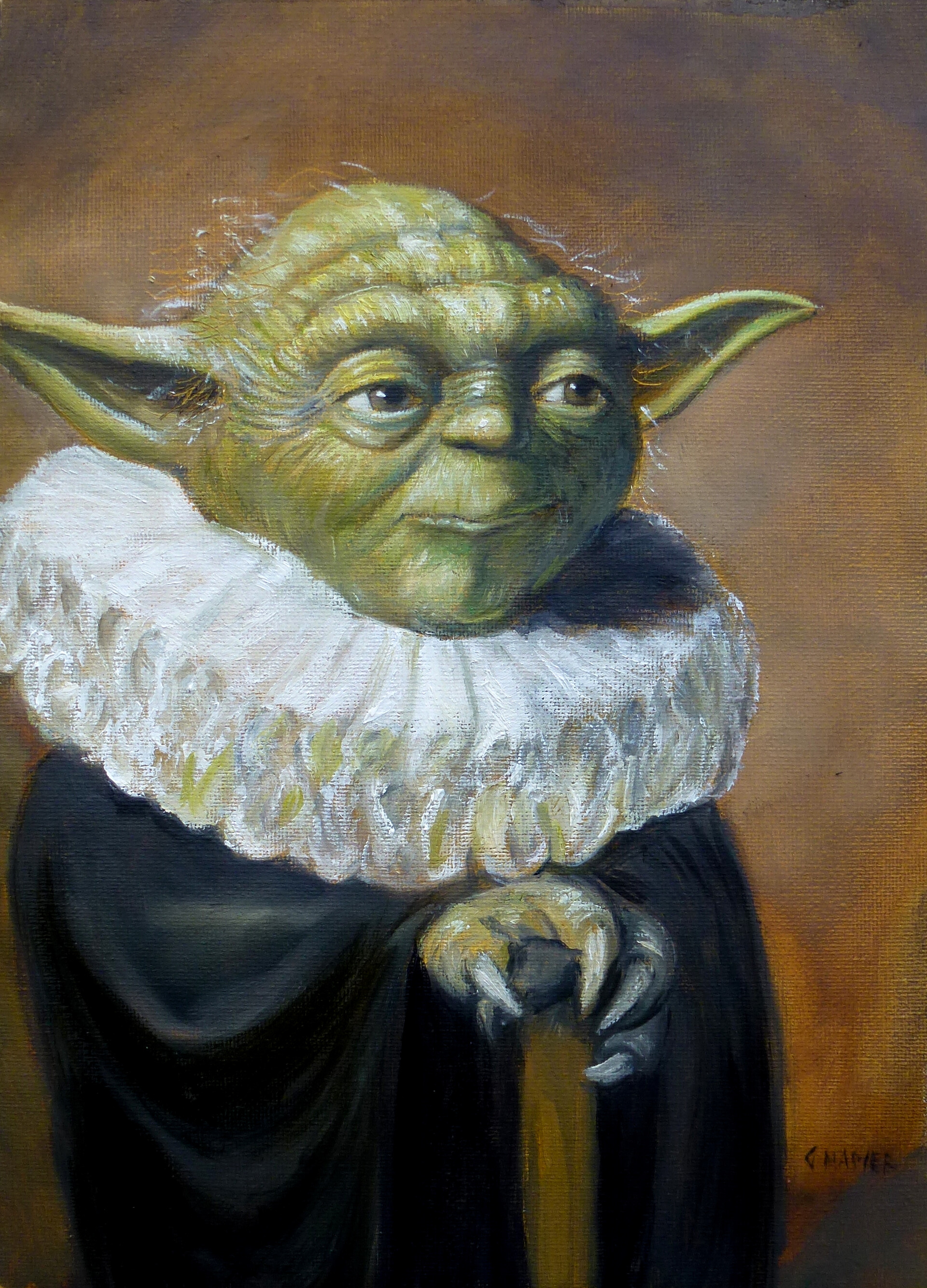 ArtStation Old Master Yoda