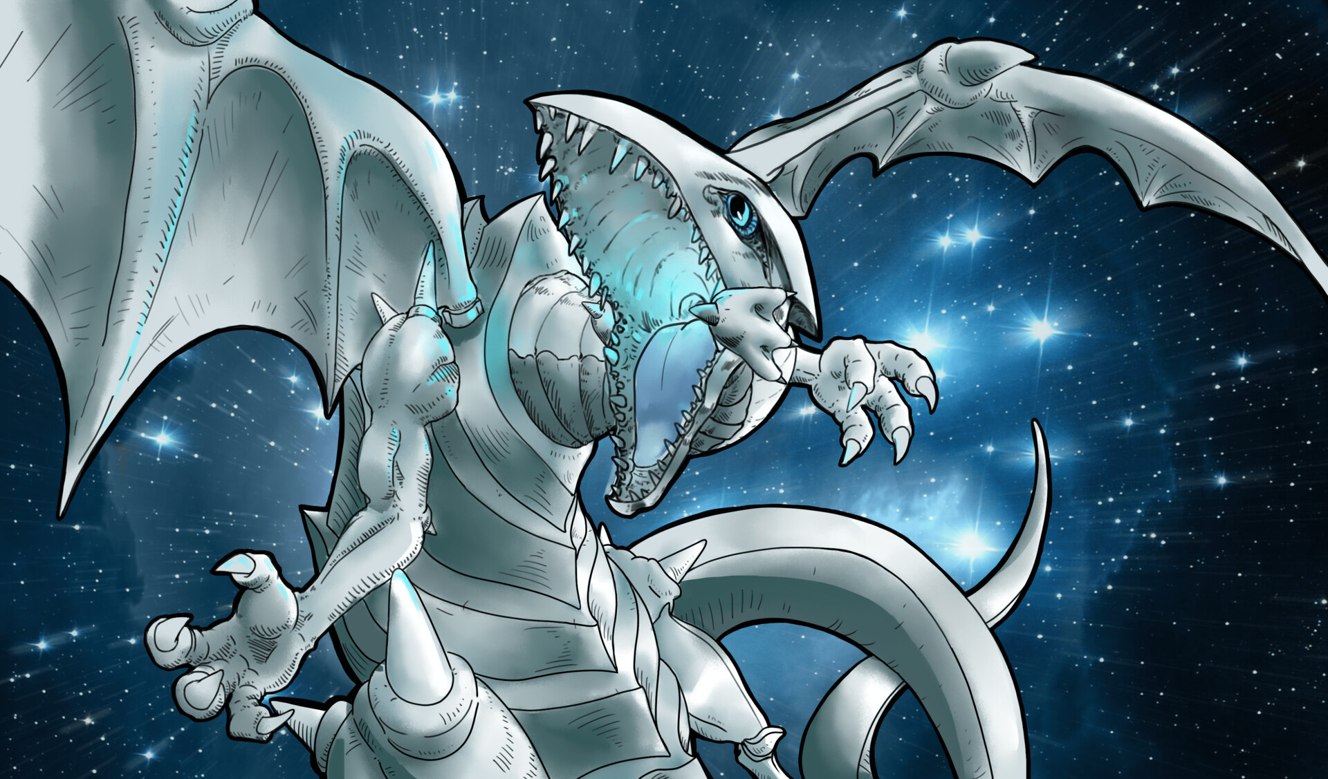 BlueEyes White Dragon 1080P 2k 4k HD wallpapers backgrounds free  download  Rare Gallery