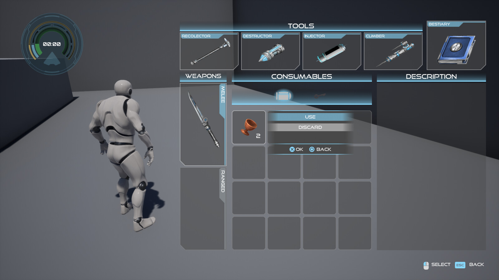 Inventory Dialogue Box