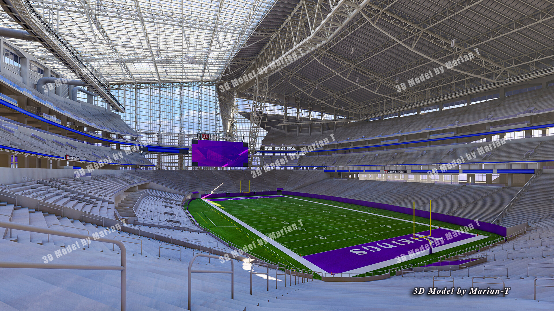 Steam Workshop::US Bank Stadium - Minnesota Vikings