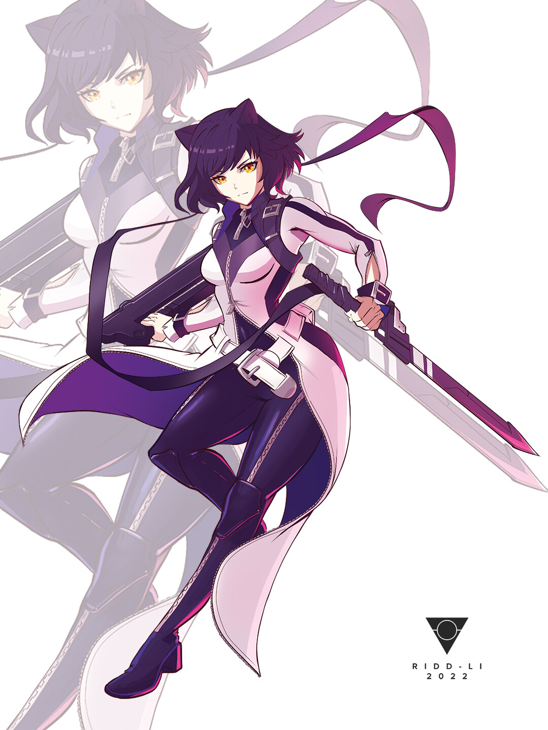 Artstation blake belladonna rwby legendary collection