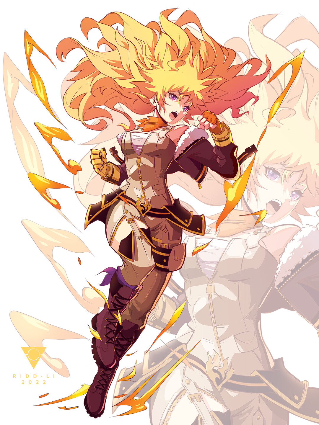 ArtStation Yang Xiao Long RWBY Legendary Collection artstation-yang-xiao-long-rwby-legendary-collection