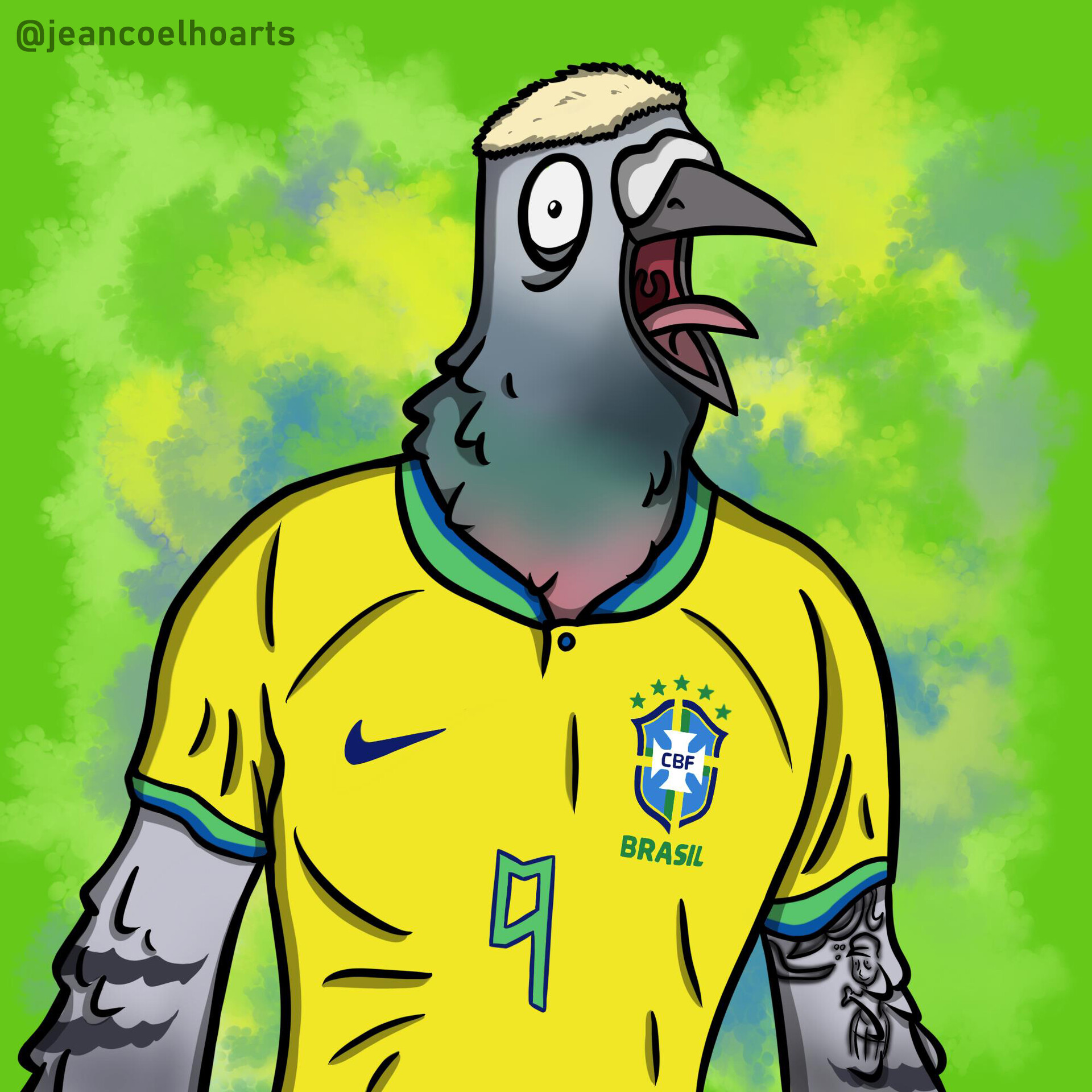 ArtStation - Brazil world cup 2022 Roblox Shirt