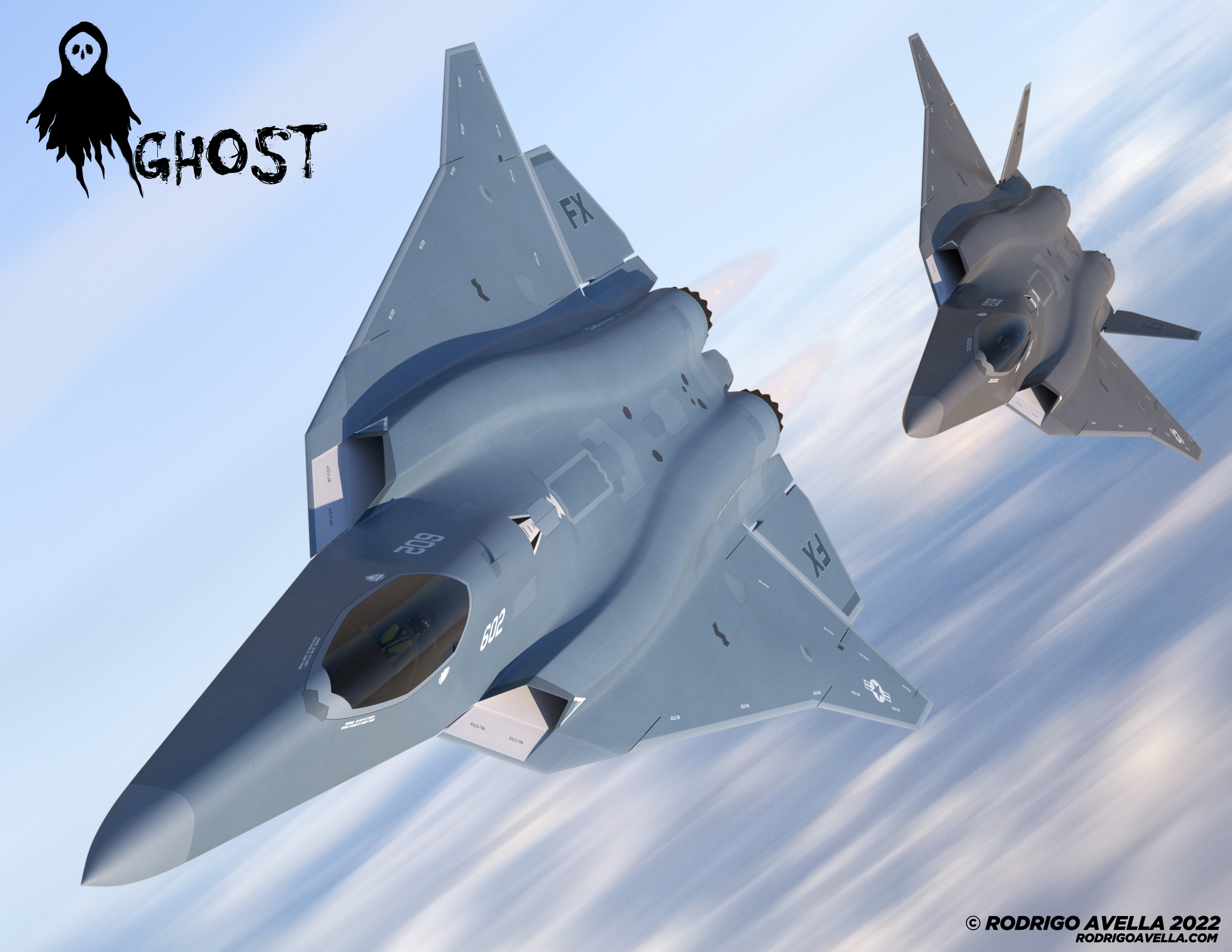 Sixth Generation Fighter on Behance