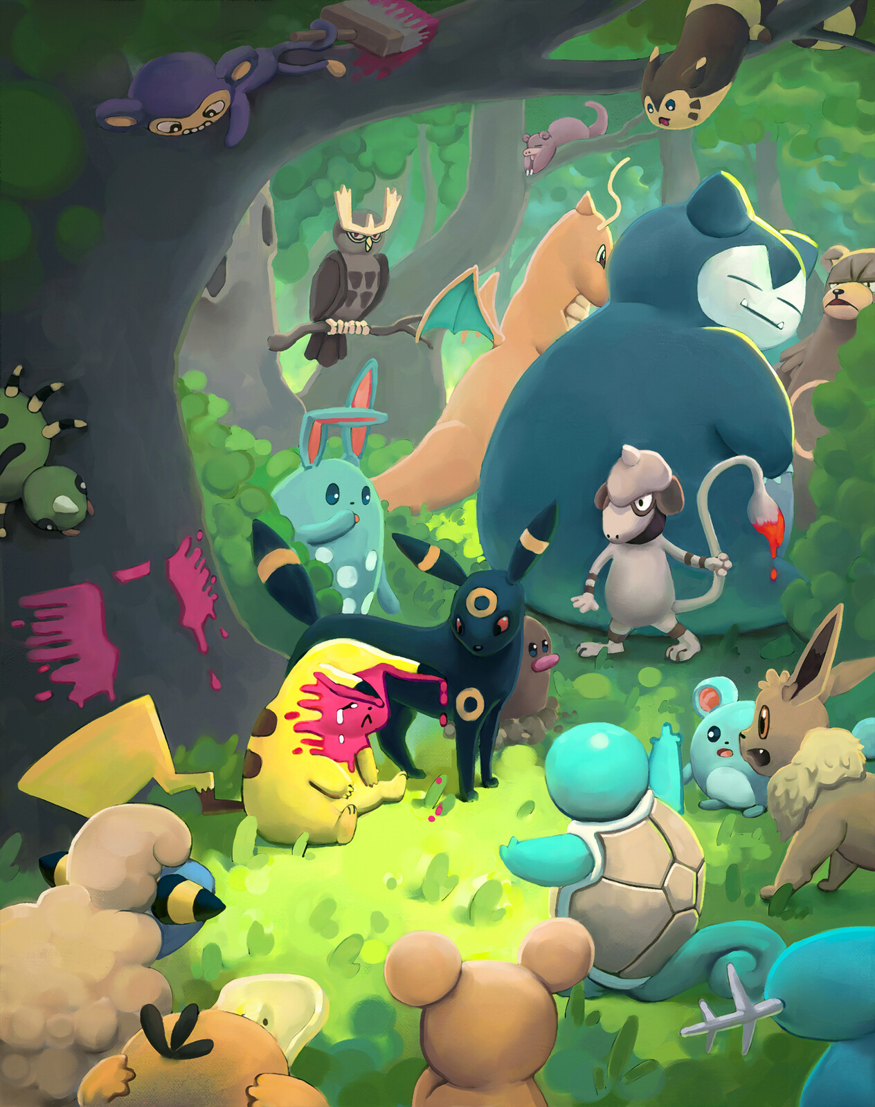 Crime in PokéPark