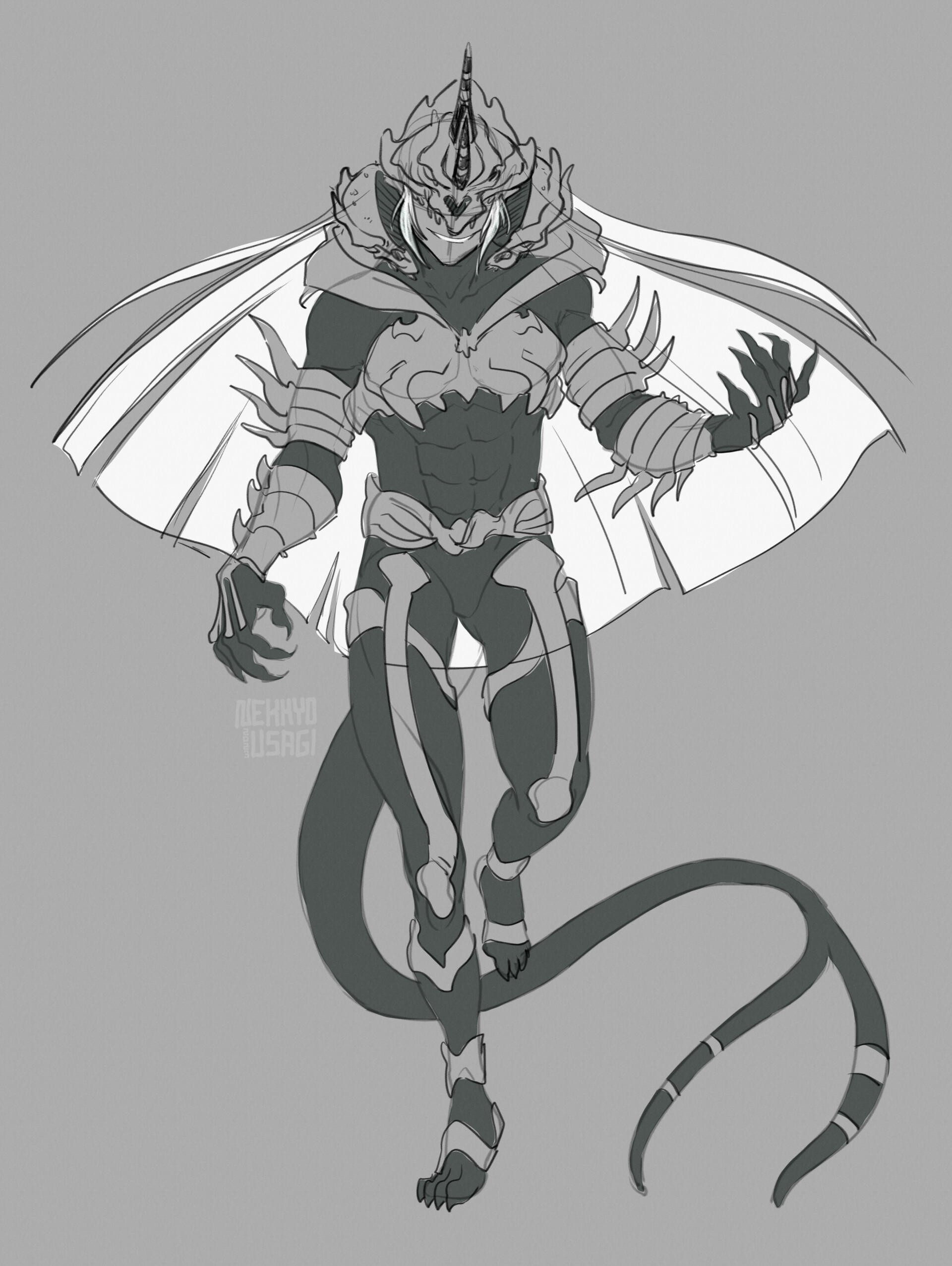 Nekkyo Usagi Monster X Godzilla Human Redesign Project